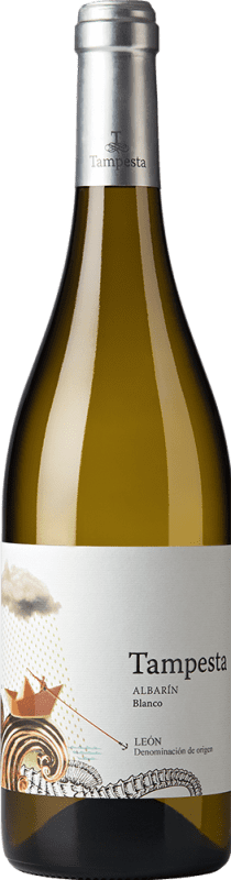 Free Shipping | White wine Tampesta D.O. Tierra de León Castilla y León Spain Albarín 75 cl