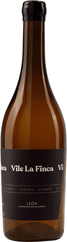 Free Shipping | White wine Vile La Finca Blanco D.O. Tierra de León Castilla y León Spain Albarín 75 cl