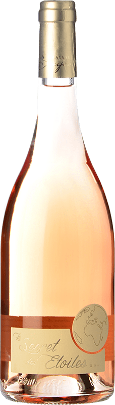 Envio grátis | Vinho rosé Château Boujac Le Secret des Étoiles Rosé Jovem A.O.P. Fronton Rouge França Négrette 75 cl