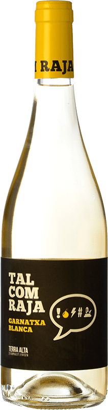 Бесплатная доставка | Белое вино Moacin Tal Com Raja Blanc D.O. Terra Alta Каталония Испания Grenache White 75 cl