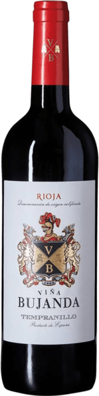 Бесплатная доставка | Красное вино Viña Bujanda Молодой D.O.Ca. Rioja Ла-Риоха Испания Tempranillo 75 cl