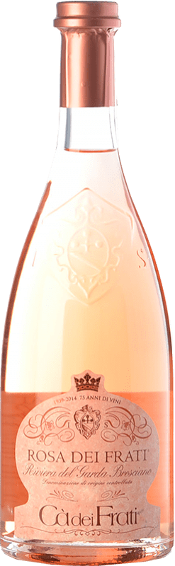 18,95 € | 玫瑰酒 Cà dei Frati Rosa 年轻的 D.O.C. Garda 伦巴第 意大利 Sangiovese, Barbera, Godello, Marzemino 75 cl