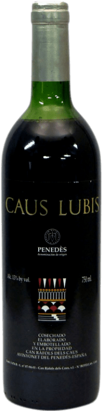 39,95 € | Red wine Can Ràfols Caus Lubis Collector's Specimen D.O. Penedès Catalonia Spain Merlot Bottle 75 cl