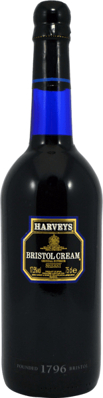 10,95 € | 强化酒 Harvey's Bristol Cream Old Bottling 收藏家标本 D.O. Jerez-Xérès-Sherry 安达卢西亚 西班牙 75 cl
