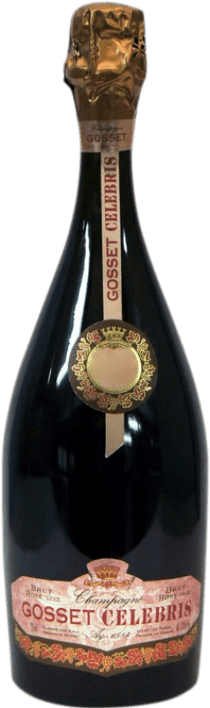 免费送货 | 玫瑰气泡酒 Gosset Celebris Rosé 香槟 A.O.C. Champagne 香槟酒 法国 75 cl