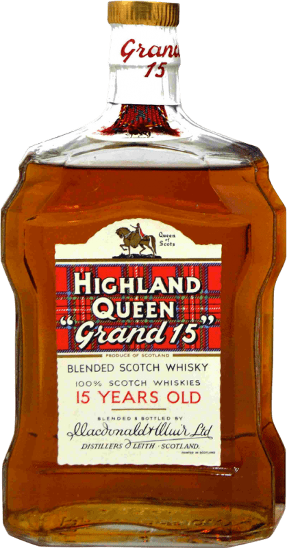 148,95 € Kostenloser Versand | Whiskey Blended Macdonalds Muir Highland Queen Sammlerexemplar aus den 1970er Jahren 15 Jahre