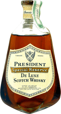 Whisky Blended Macdonald Greenlees President Special Reserve de Luxe Collector's Specimen 1970's