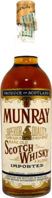 Blended Whisky Munray Distillers Scotch Old Bottling Spécimen de Collection années 1970's 75 cl