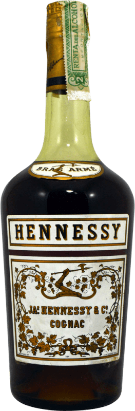 273,95 € Envio grátis | Cognac Conhaque Hennessy Bras Armé Old Bottling Espécime de Colecionador A.O.C. Cognac