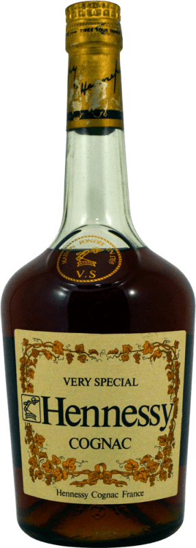 Free Shipping | Cognac Hennessy Old Bottling VS Very Special A.O.C. Cognac France 75 cl Collector's Item Not for Consumption