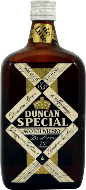 122,95 € | 威士忌混合 Duncan Bros. & Mackay Special de Luxe 75º 收藏家标本 西班牙 75 cl
