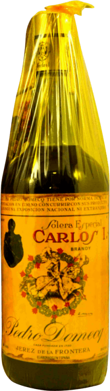 113,95 € | Brandy Pedro Domecq Carlos I en Caja Muhlberg Collector's Specimen 1970's Spain Bottle 75 cl