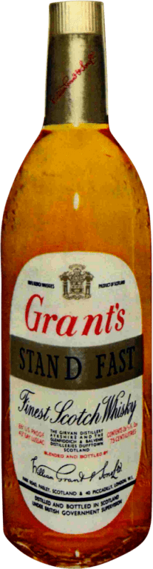 32,95 € | 威士忌混合 Grant & Sons Grant's Stand Fast en Estuche Regal 珍藏版 1960 年代 英国 75 cl