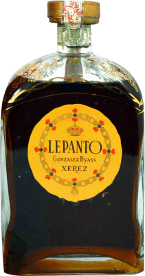 Brandy Conhaque González Byass Lepanto Espécime de Colecionador década de 1970 75 cl