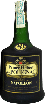 Cognac Conhaque Prince Hubert de Polignac Napoleón Espécime de Colecionador