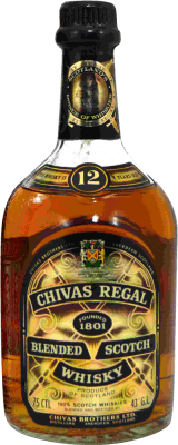 Whisky Blended Chivas Regal Ejemplar Coleccionista 1980's 75 cl