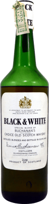 Blended Whisky Buchanan's Black & White Spécimen de Collection années 1960's 75 cl