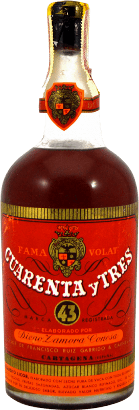 55,95 € | Liquori Licor 43 Cuarenta y Tres 1970's Spagna 1 L Esemplare da Collezione Non Idoneo al Consumo