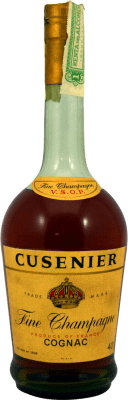 Cognac Conhaque Cusenier Fine Champagne V.S.O.P. Espécime de Colecionador década de 1970