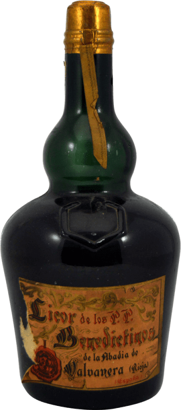 201,95 € | Spirits Abadía de Valvanera Benedictinos Collector's Specimen 1960's Spain Bottle 75 cl