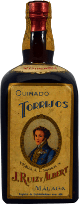 Brandy Conhaque Quinado Torrijos de J. Ruiz y Albert Espécime de Colecionador década de 1930 75 cl