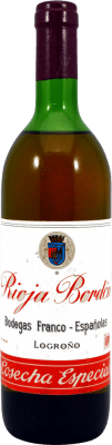 Bodegas Franco Españolas Bordón 1970's Especial, Cosecha — Colheita Exemplar de colecionador Não Próprio para Consumo