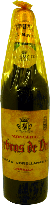 Free Shipping | Sweet Wine Corellanas Hebras de Oro 1970's Spain Moscatel — Muscat 75 cl Collector's Item Not for Consumption