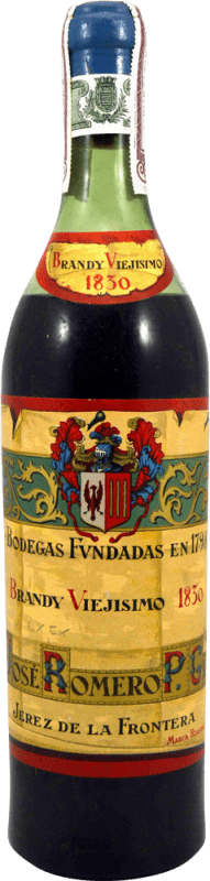 219,95 € | Brandy José Romero Viejísimo Collector's Specimen 1960's Spain Bottle 75 cl
