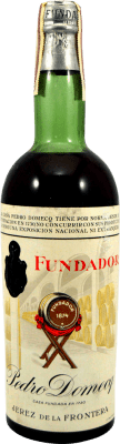 Brandy Conhaque Pedro Domecq Fundador Tapón de Plomo Etiqueta Alta Espécime de Colecionador década de 1970 75 cl