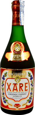 Pacharan Gorostiaga y Goitisolo Xare 100% Natural Spécimen de Collection années 1980's 70 cl