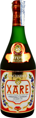 Pacharán Gorostiaga y Goitisolo Xare Natural 1980's Ejemplar Coleccionista No Apto para Consumo