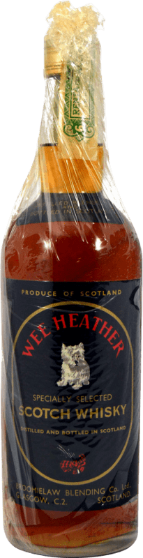 478,95 € 送料無料 | ウイスキーブレンド Broomielaw Blending Wee Heather Selected Scotch コレクターズ コピー 1970 年代