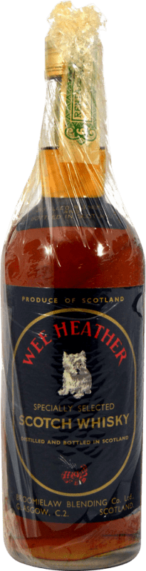 429,95 € | Whisky Blended Broomielaw Blending Wee Heather Selected Scotch Espécime de Colecionador década de 1970 Reino Unido 75 cl