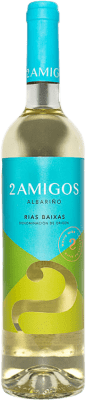Kostenloser Versand | Weißwein 2 Amigos D.O. Rías Baixas Galizien Spanien Albariño — Albarinho 75 cl 2 Amigos Albariño — Albarinho Rías Baixas 75 cl