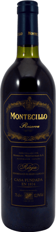 Kostenloser Versand | Rotwein Montecillo Sammlerexemplar Reserve D.O.Ca. Rioja La Rioja Spanien 75 cl