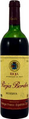 Bodegas Franco Españolas Bordón Spécimen de Collection Rioja Réserve 75 cl