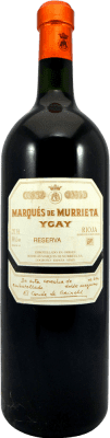 Marqués de Murrieta Ygay Rioja Reserva 1990 Garrafa Jeroboam-Duplo Magnum 3 L Exemplar de colecionador Não Próprio para Consumo