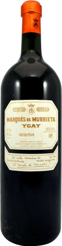 Бесплатная доставка | Красное вино Marqués de Murrieta Ygay Резерва 1990 D.O.Ca. Rioja Ла-Риоха Испания Бутылка Иеробоам Двойной Магнум 3 L Коллекционный экземпляр Не предназначен для употребления