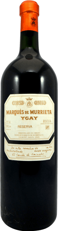 324,95 € | Vin rouge Marqués de Murrieta Ygay Spécimen de Collection Réserve 1990 D.O.Ca. Rioja La Rioja Espagne Bouteille Jéroboam-Double Magnum 3 L