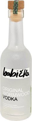 Vodca Zeleného Stromu Babicka Checa Espécime de Colecionador Garrafa Medium 50 cl