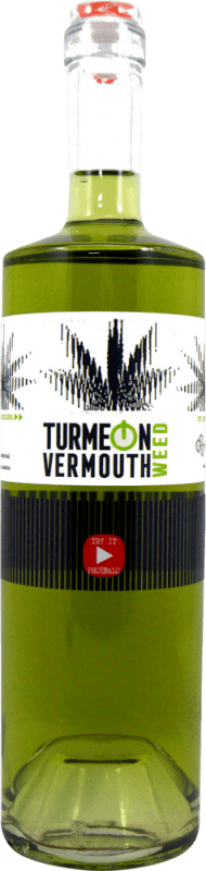 免费送货 | 苦艾酒 Turmeon Vermut con Cannabis Medicinal 收藏家标本 西班牙 微型瓶 10 cl