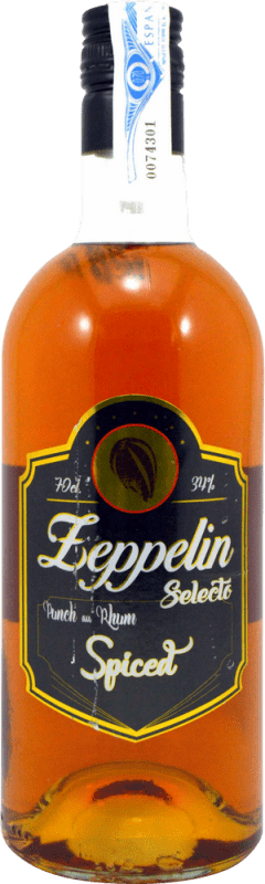 21,95 € | Rhum Zeppelin Espagne 70 cl Objet de Collection Non Destinée à la Consommation Spiced — Épicé