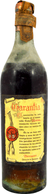 Бренди Destilería Berenguer Coñac Doblón solo Contraetiqueta 1940's 75 cl Коллекционный экземпляр Не предназначен для употребления