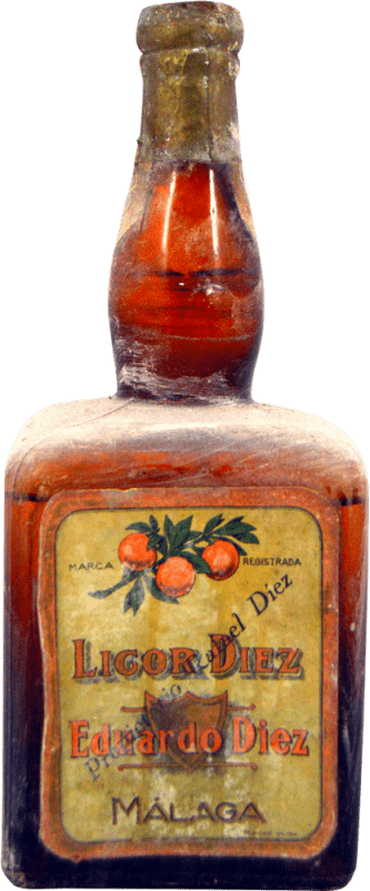 Free Shipping | Spirits Rafael Díez Licor Málaga Collector's Specimen 1930's Spain 75 cl