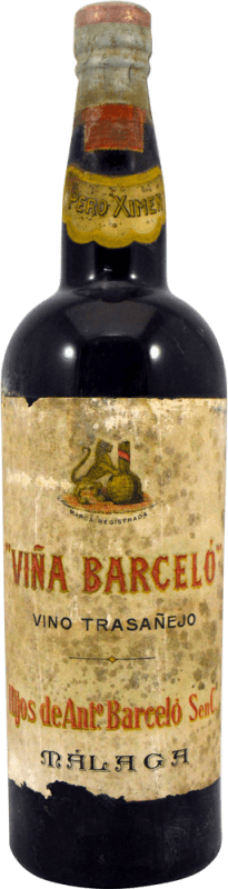 73,95 € | Fortified wine Hijos de Antonio Barceló Viña Barceló Pero Ximen Collector's Specimen 1930's Spain 75 cl