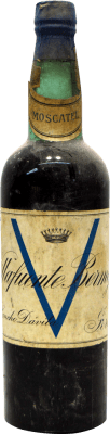 Sancho Dávila Villafuente Bermeja 1930's Moscatel 75 cl Ejemplar Coleccionista No Apto para Consumo