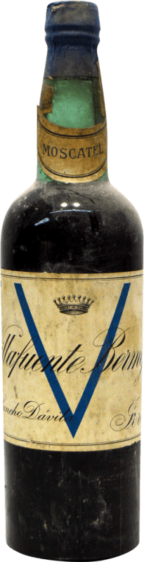 116,95 € | 甜酒 Sancho Dávila Villafuente Bermeja 珍藏版 1930 年代 西班牙 Muscatel Giallo 75 cl