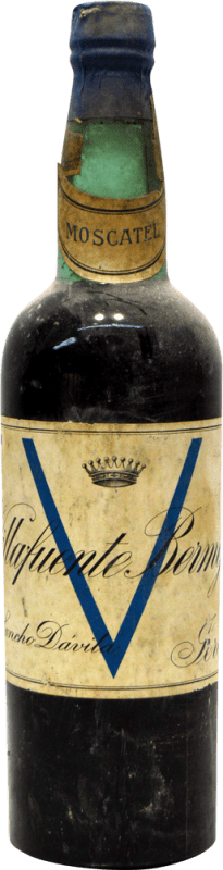 Sancho Dávila Villafuente Bermeja 1930's Moscatel — Moscato 75 cl Esemplare da Collezione Non Idoneo al Consumo