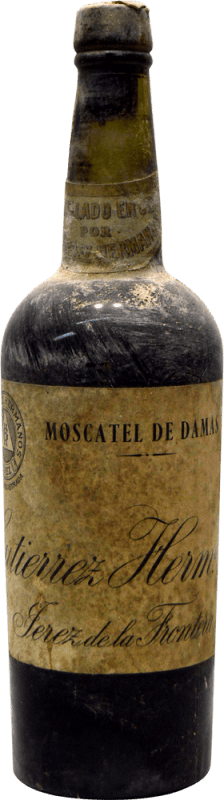 85,95 € 免费送货 | 甜酒 Hermanos Gutiérrez Moscatel de Damas 珍藏版 1940 年代