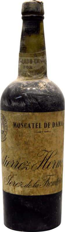 Kostenloser Versand | Süßwein Hermanos Gutiérrez Damas 1940's Spanien Moscatel — Muskateller 75 cl Sammlerstück Nicht zum Verzehr Geeignet